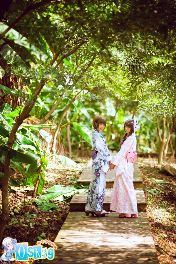 可爱清纯的和服浴衣女孩图片