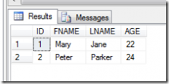 SQL Server 2008 Using the MERGE statement